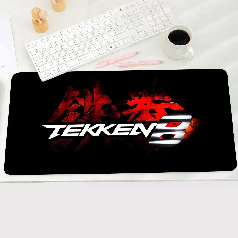 Luxury Tekken Fashion Anime Cartoon Cool Mouse Pad Rubber Gamer Keyboard Pad Portable Soft PC Gaming 14 - Tekken Merch