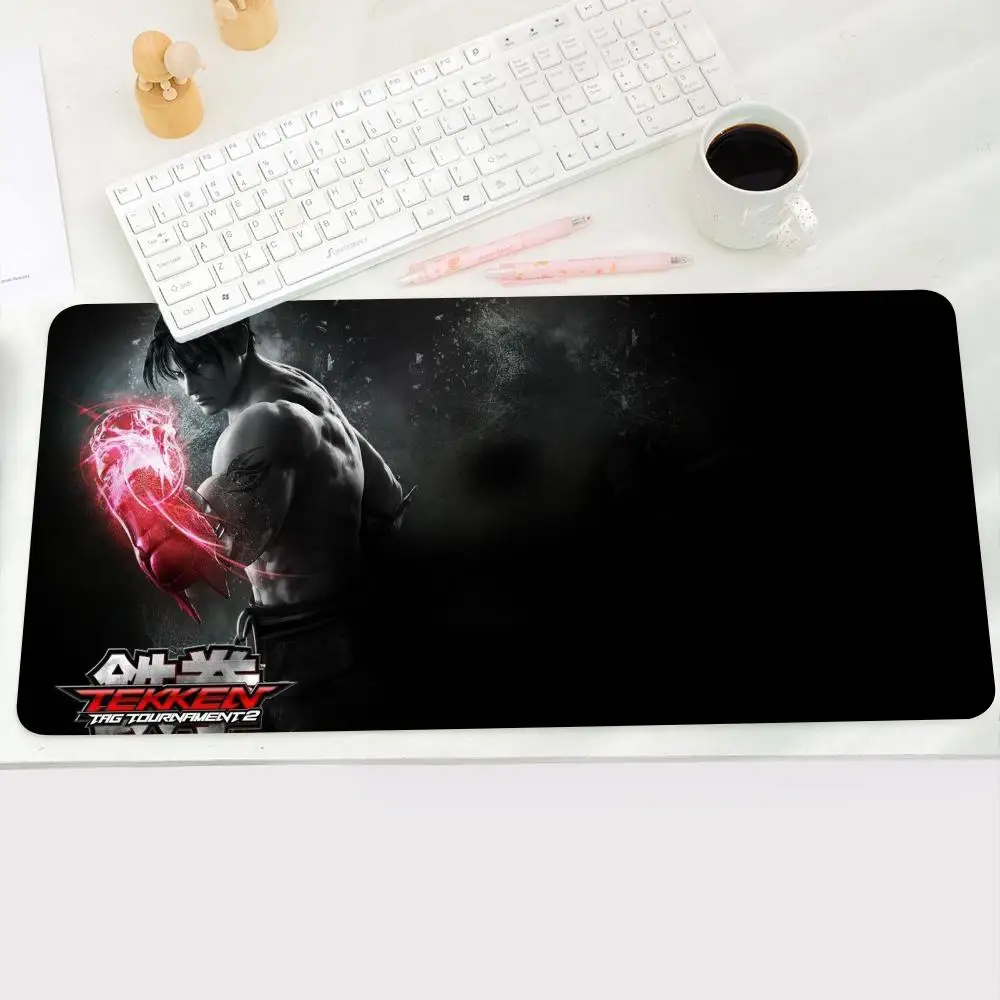 Luxury Tekken Fashion Anime Cartoon Cool Mouse Pad Rubber Gamer Keyboard Pad Portable Soft PC Gaming 15 - Tekken Merch