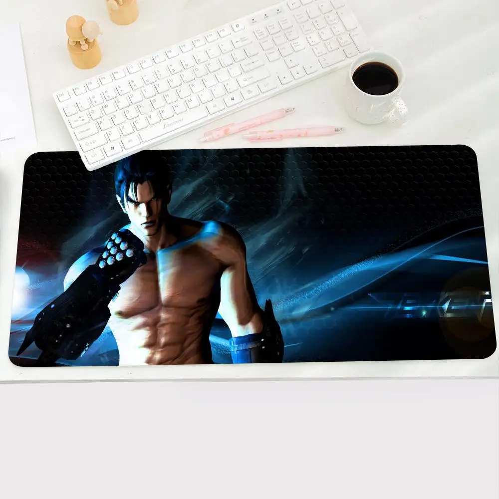 Luxury Tekken Fashion Anime Cartoon Cool Mouse Pad Rubber Gamer Keyboard Pad Portable Soft PC Gaming 17 - Tekken Merch