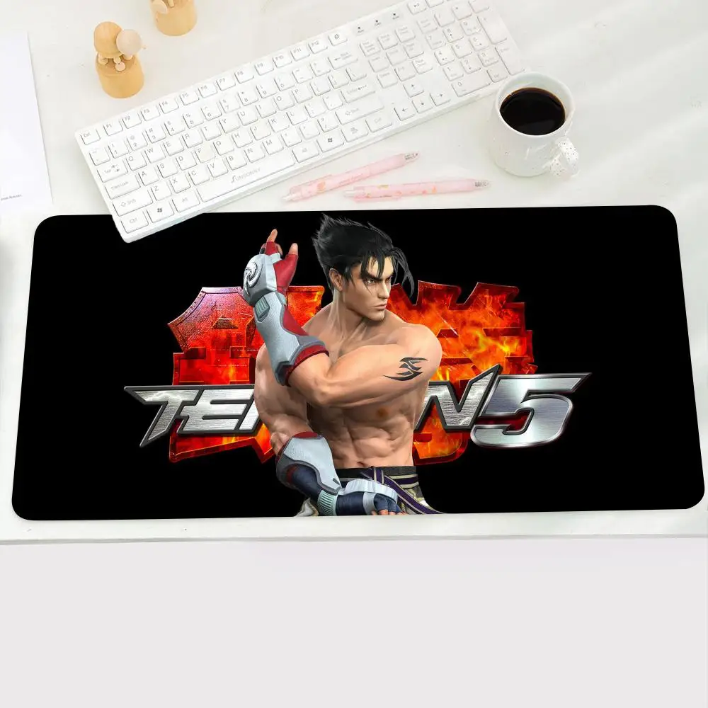 Luxury Tekken Fashion Anime Cartoon Cool Mouse Pad Rubber Gamer Keyboard Pad Portable Soft PC Gaming 18 - Tekken Merch