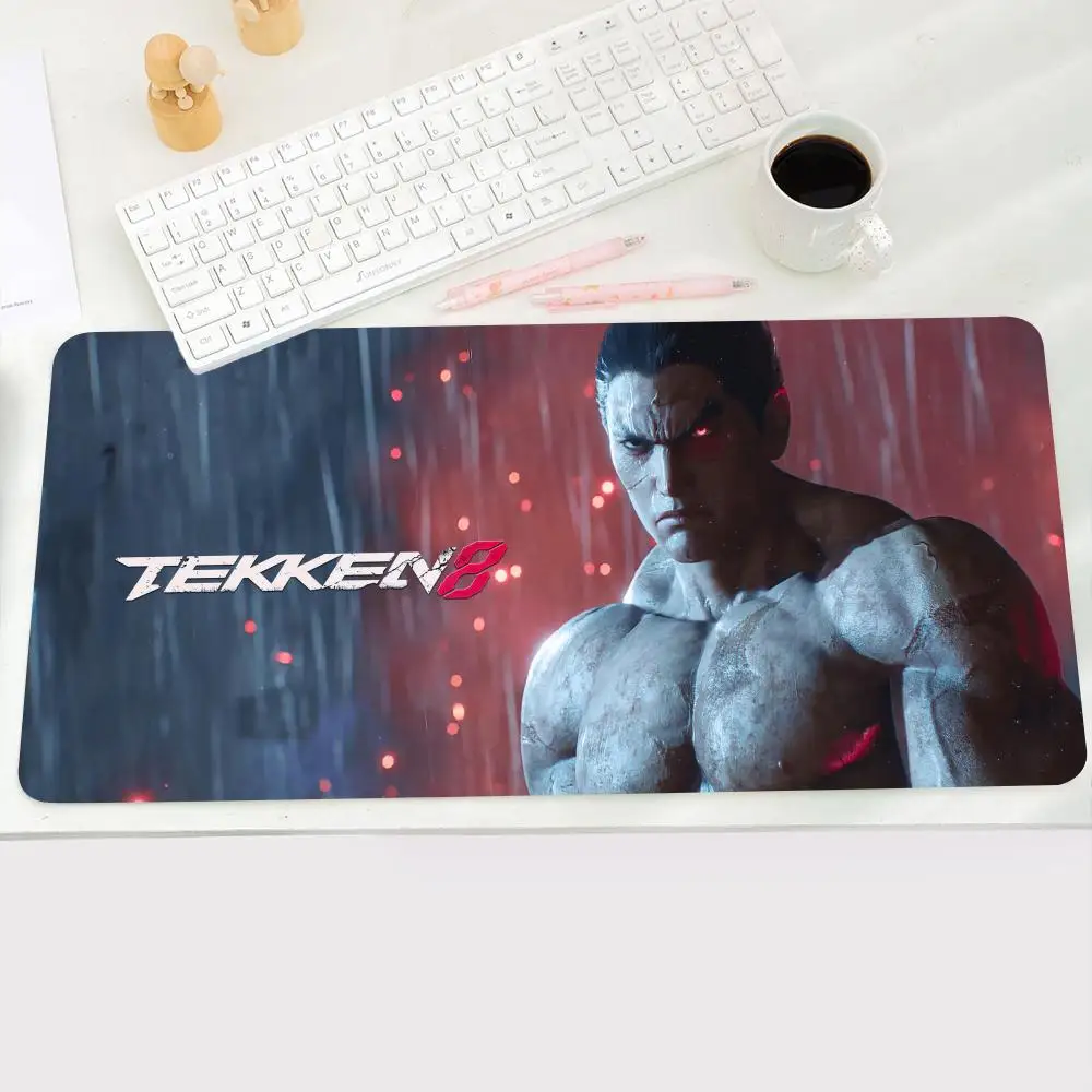 Luxury Tekken Fashion Anime Cartoon Cool Mouse Pad Rubber Gamer Keyboard Pad Portable Soft PC Gaming 20 - Tekken Merch