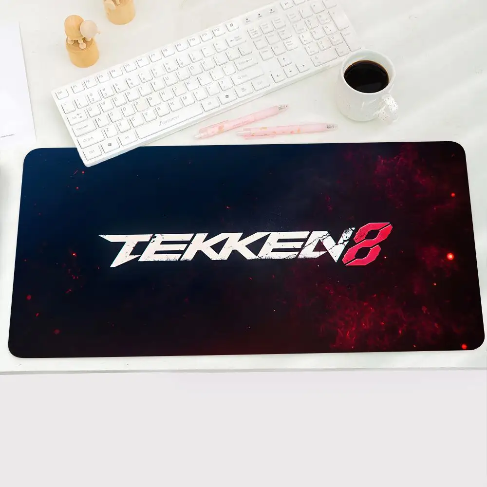 Luxury Tekken Fashion Anime Cartoon Cool Mouse Pad Rubber Gamer Keyboard Pad Portable Soft PC Gaming 4 - Tekken Merch