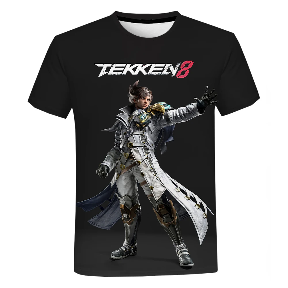 New Game Tekken 8 Men 3D Printed T shirt Women Fashion Casual Streetwear T Shirt Boys 10 - Tekken Merch