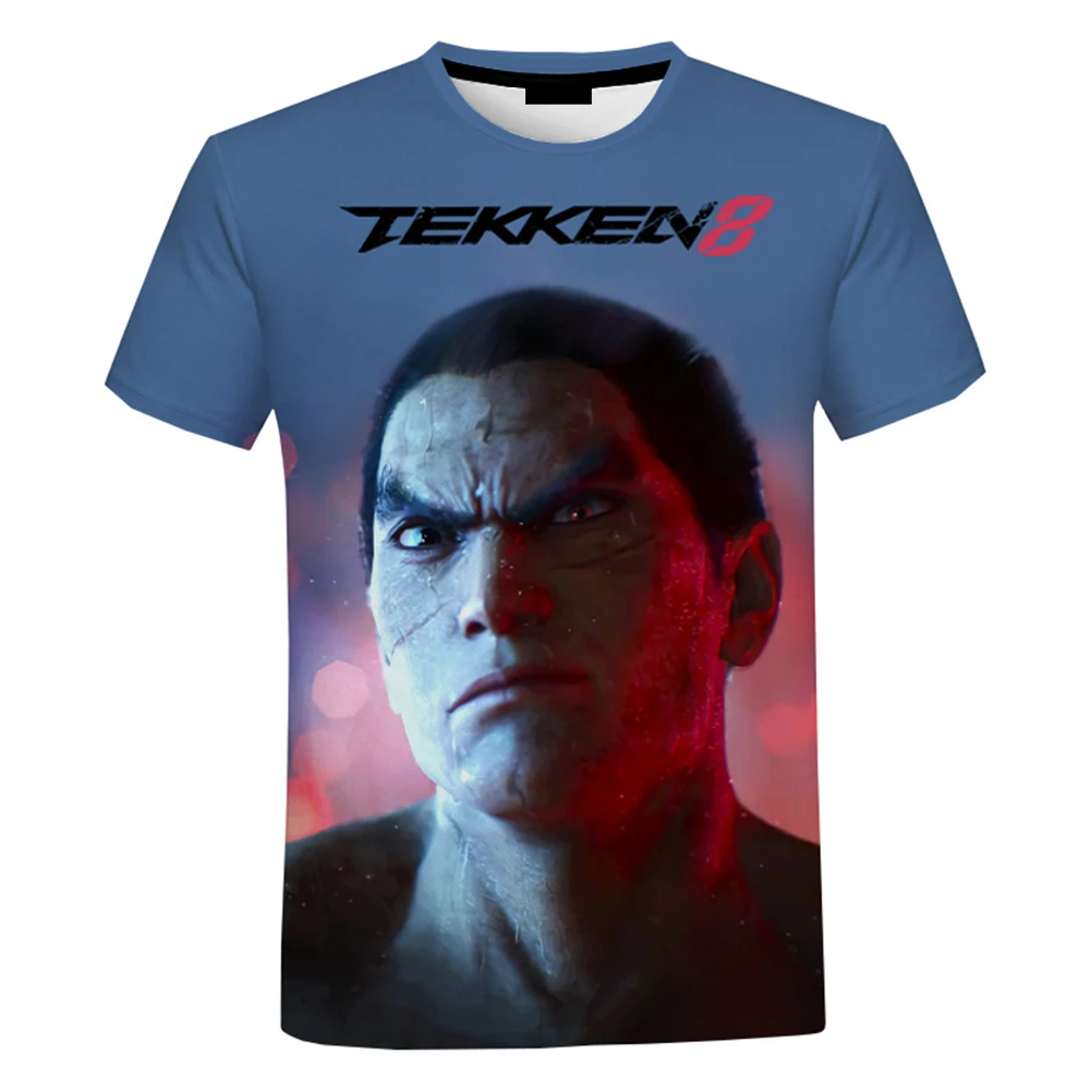 New Game Tekken 8 Men 3D Printed T shirt Women Fashion Casual Streetwear T Shirt Boys 13 - Tekken Merch