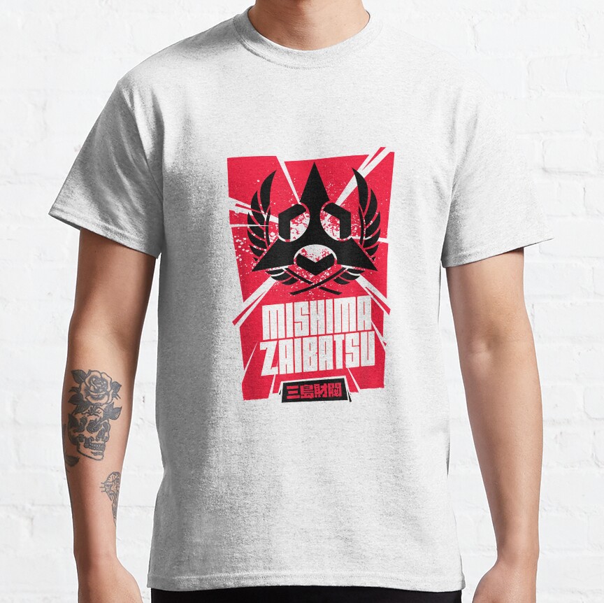 ssrcoclassic teemensfafafaca443f4786front altsquare product1000x1000.u1 14 - Tekken Merch